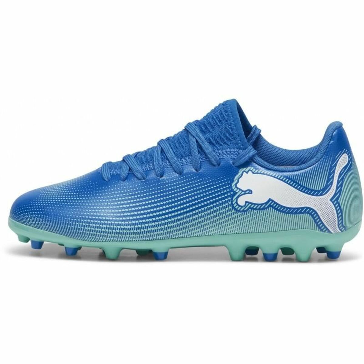 Botas de Fútbol para Niños Puma Future 7 Play Mg Azul
