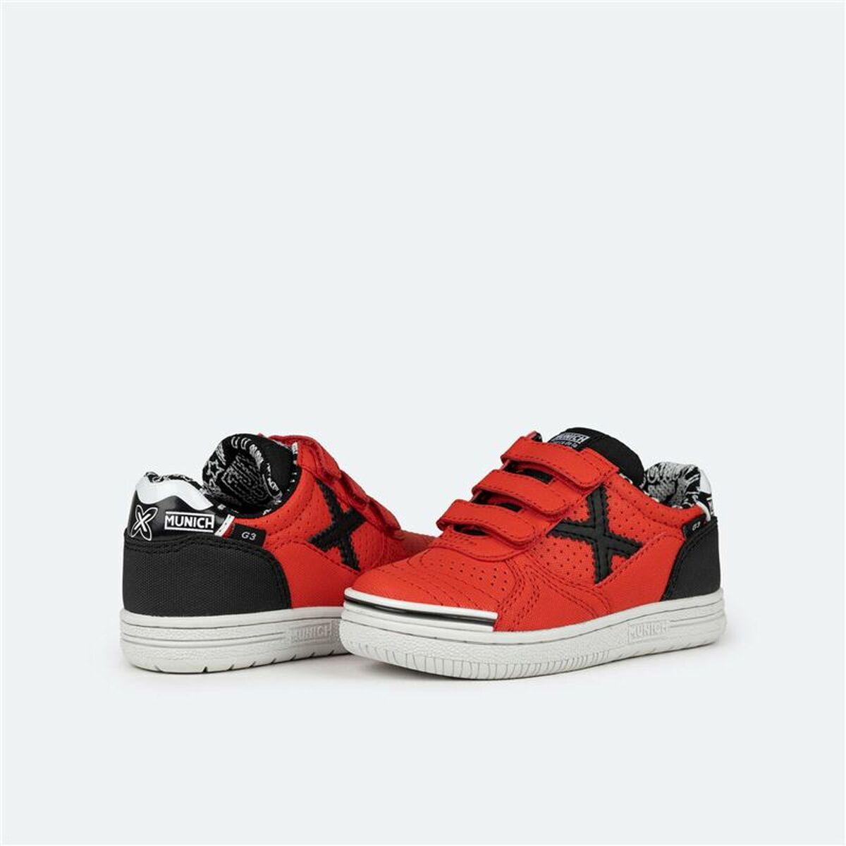 Zapatillas de Fútbol Sala para Niños Munich G-3 Vco Profit 426 Rojo