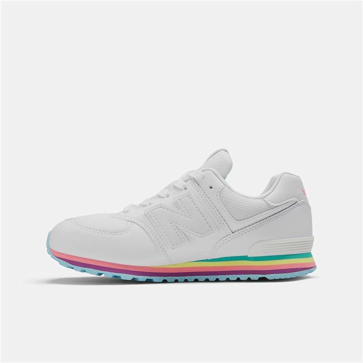 Zapatillas Deportivas Infantiles New Balance 574 Core Blanco