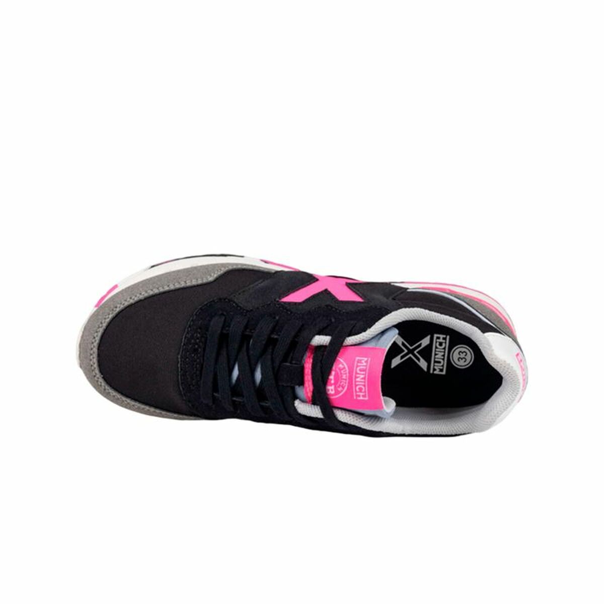 Zapatillas Casual Niño Munich Dash Kid 159 Negro