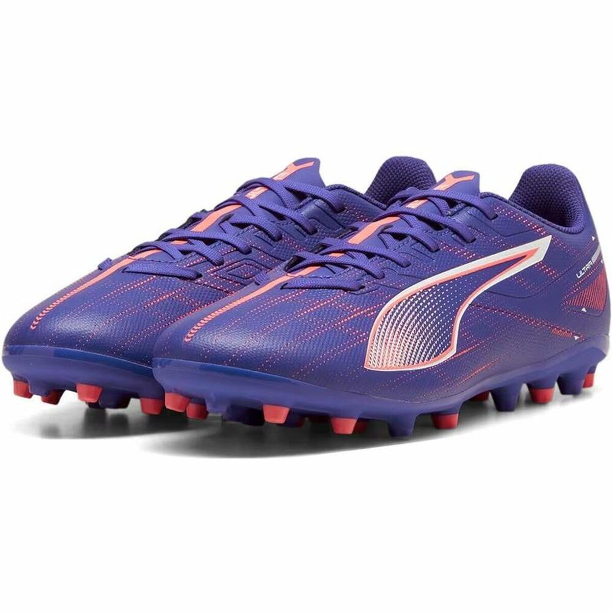 Botas de Fútbol para Adultos Puma Ultra 5 Play Mg Morado