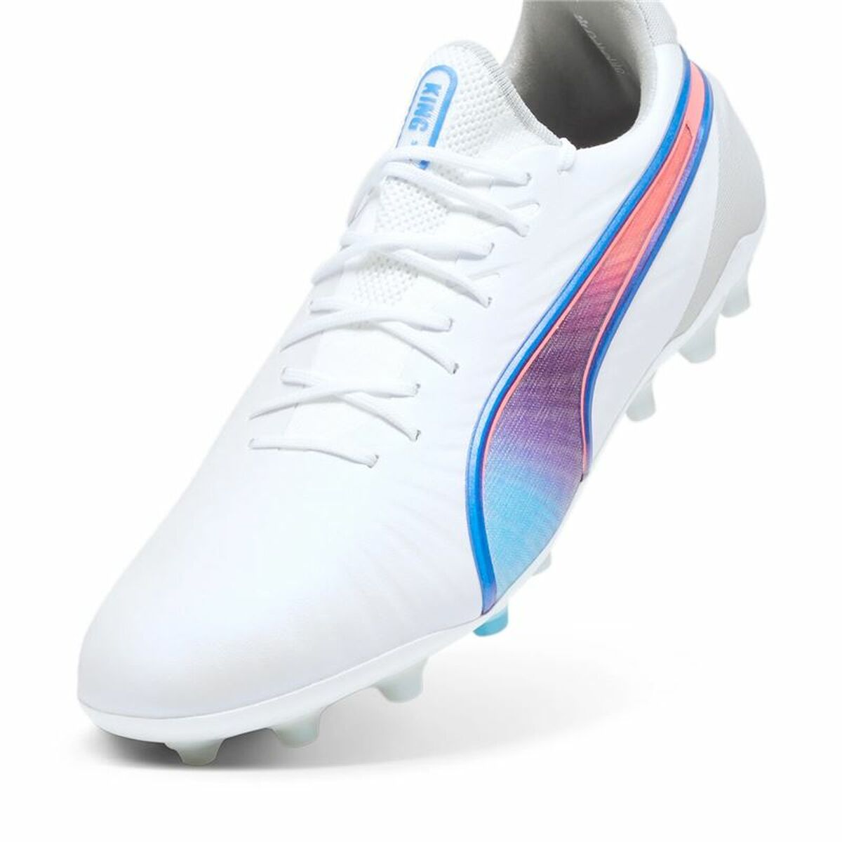 Botas de Fútbol para Adultos Puma King Ultimate Mg Blanco