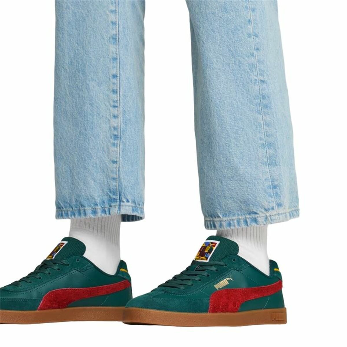 Zapatillas Casual Hombre Puma Puma Club II Era Year Of Sports Verde Aguamarina