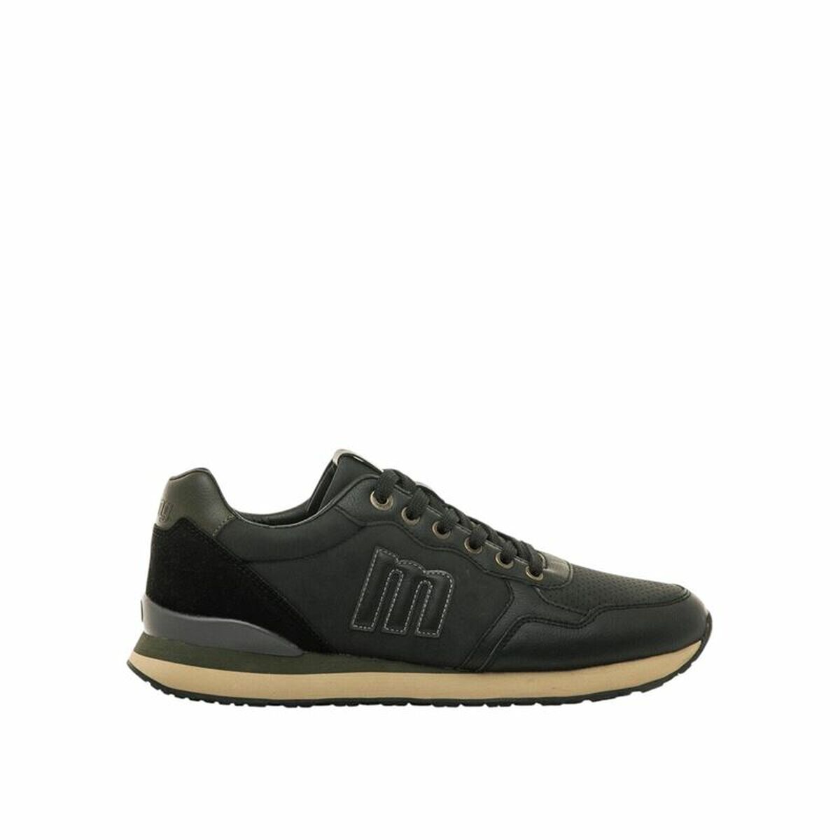 Zapatillas Casual Hombre Mustang Porland Negro