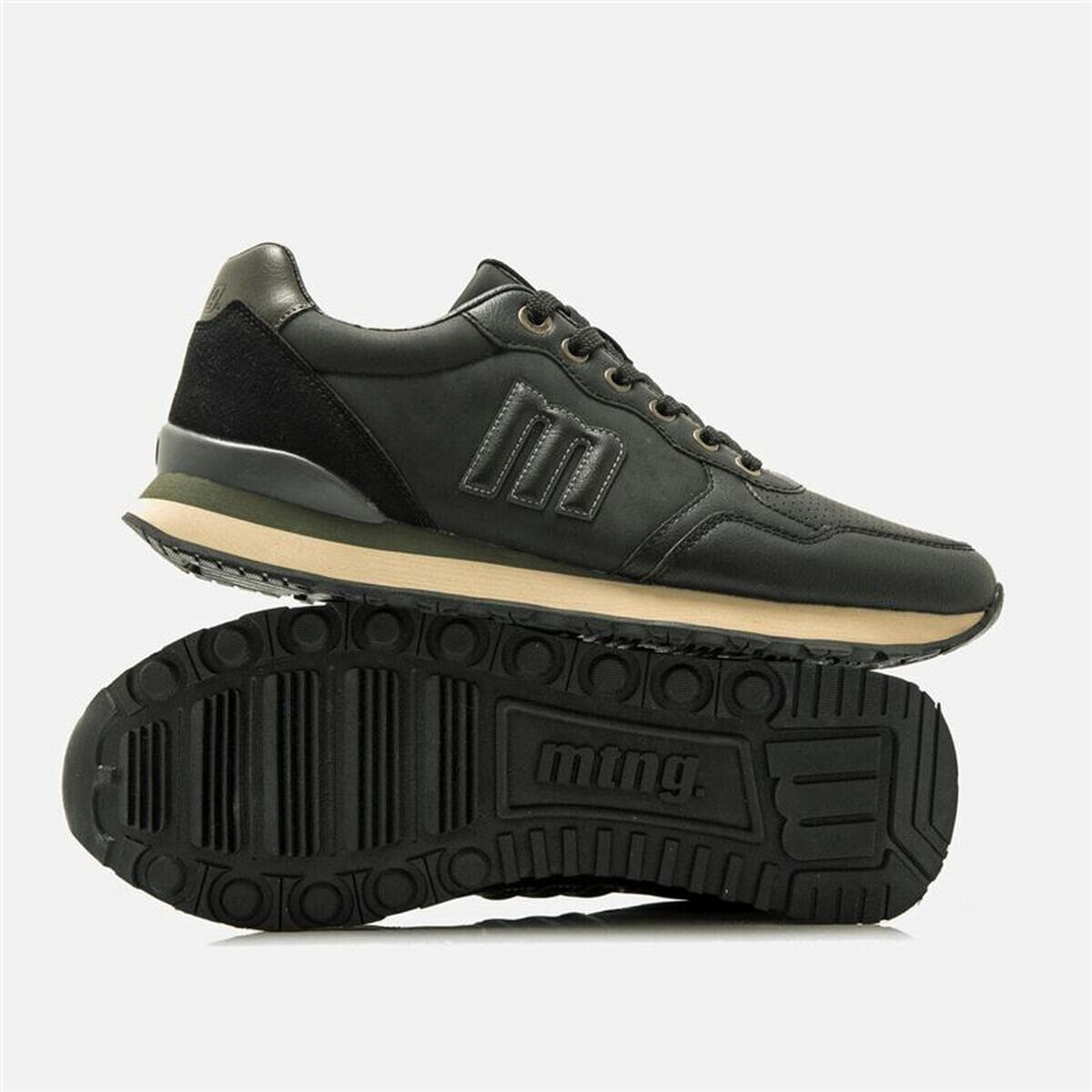 Zapatillas Casual Hombre Mustang Porland Negro