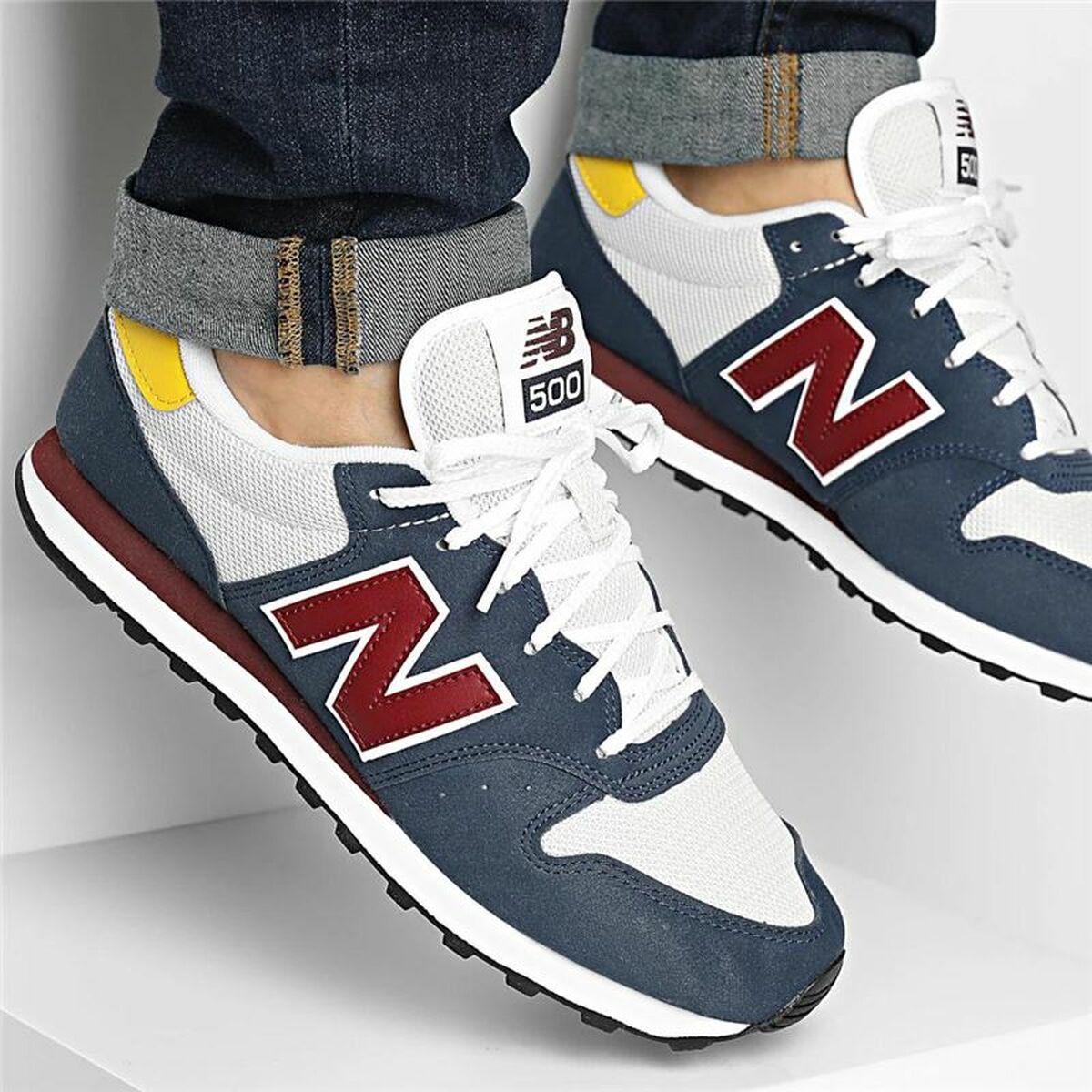 Zapatillas Casual Hombre New Balance 500 Azul