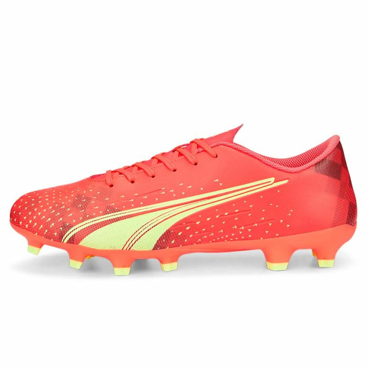 Botas de Fútbol para Adultos Puma Ultra 5 Play Mg Naranja