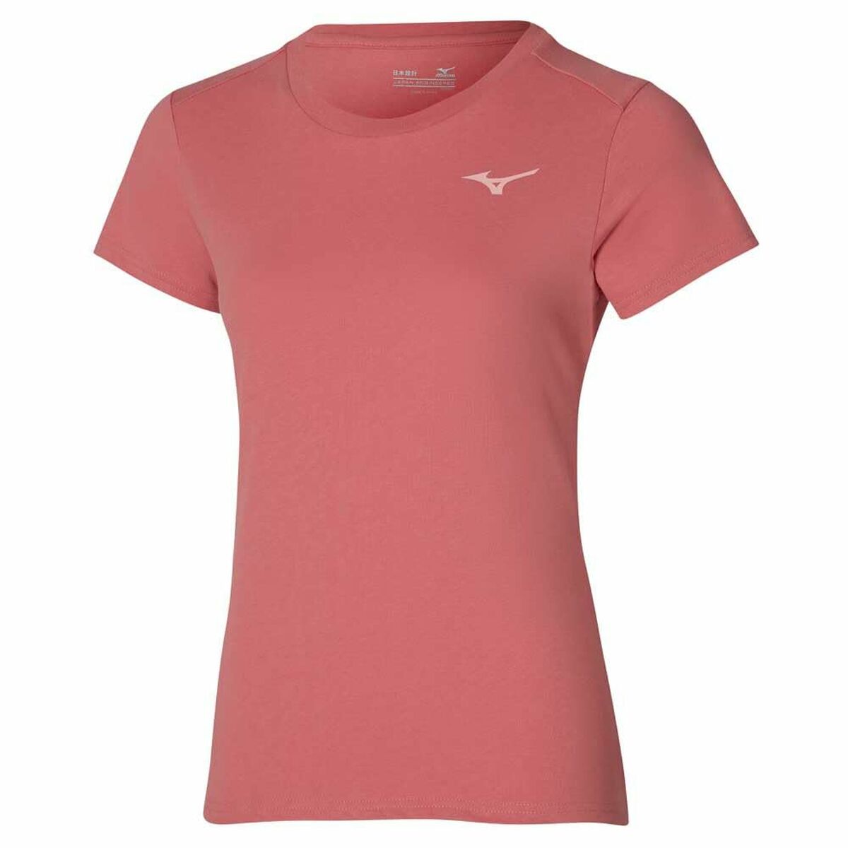 Camiseta Deportiva de Manga Corta Mizuno Naranja