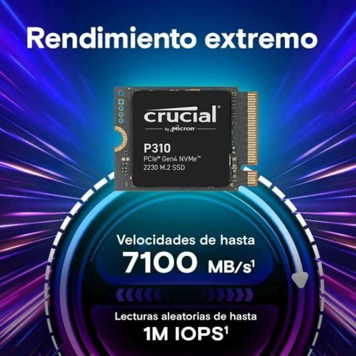 Disco Duro Crucial CT2000P310SSD2 2 TB SSD