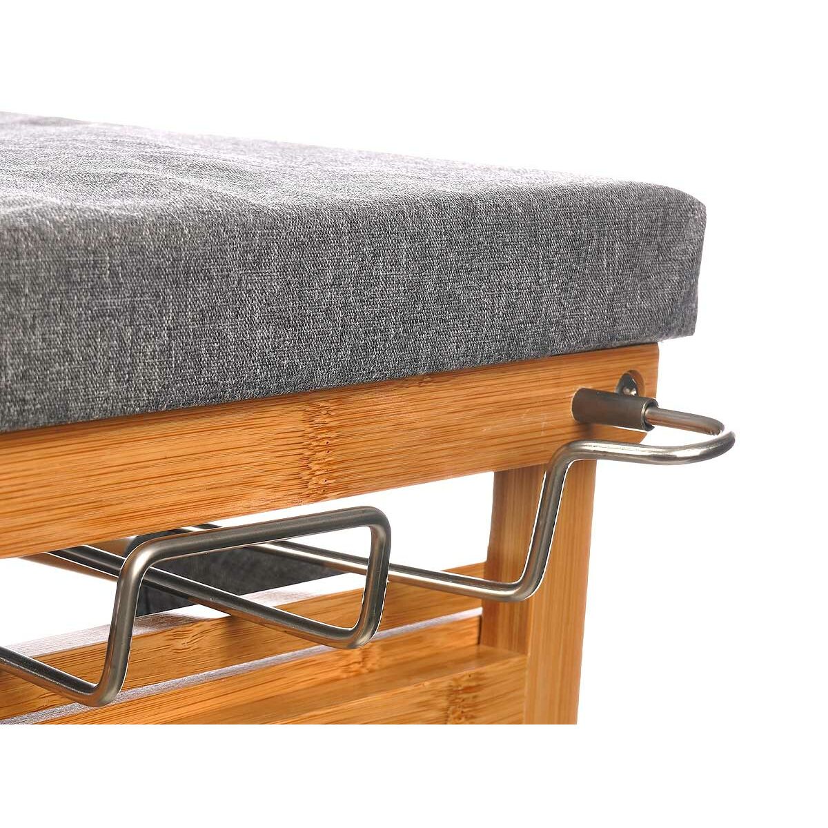 Tabla de Planchar Kipit Crema Tela Bambú