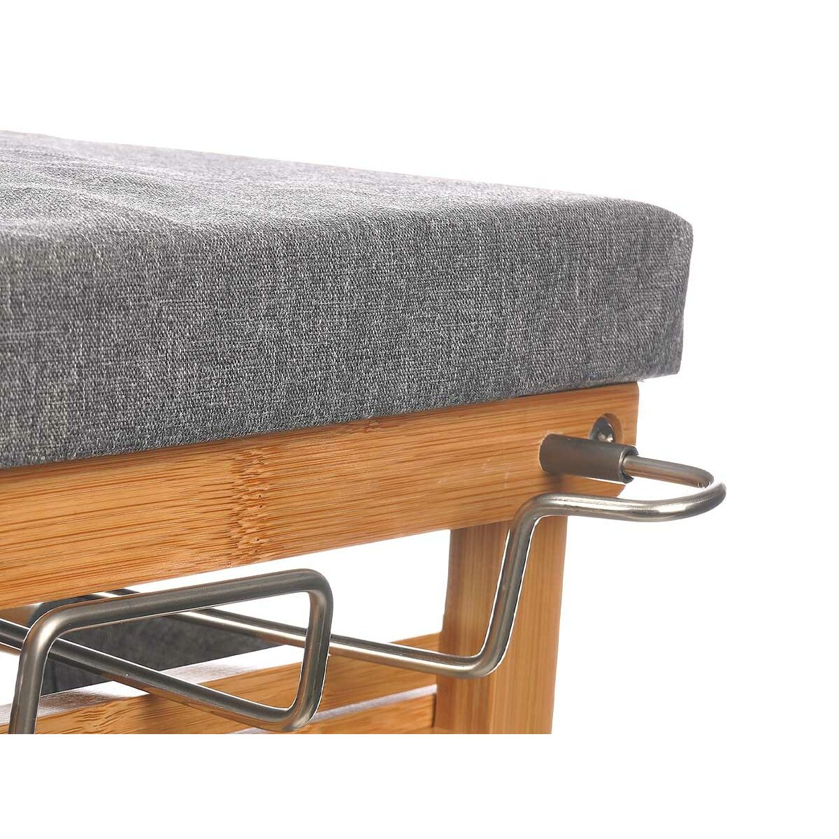 Tabla de Planchar Kipit Gris Tela Bambú