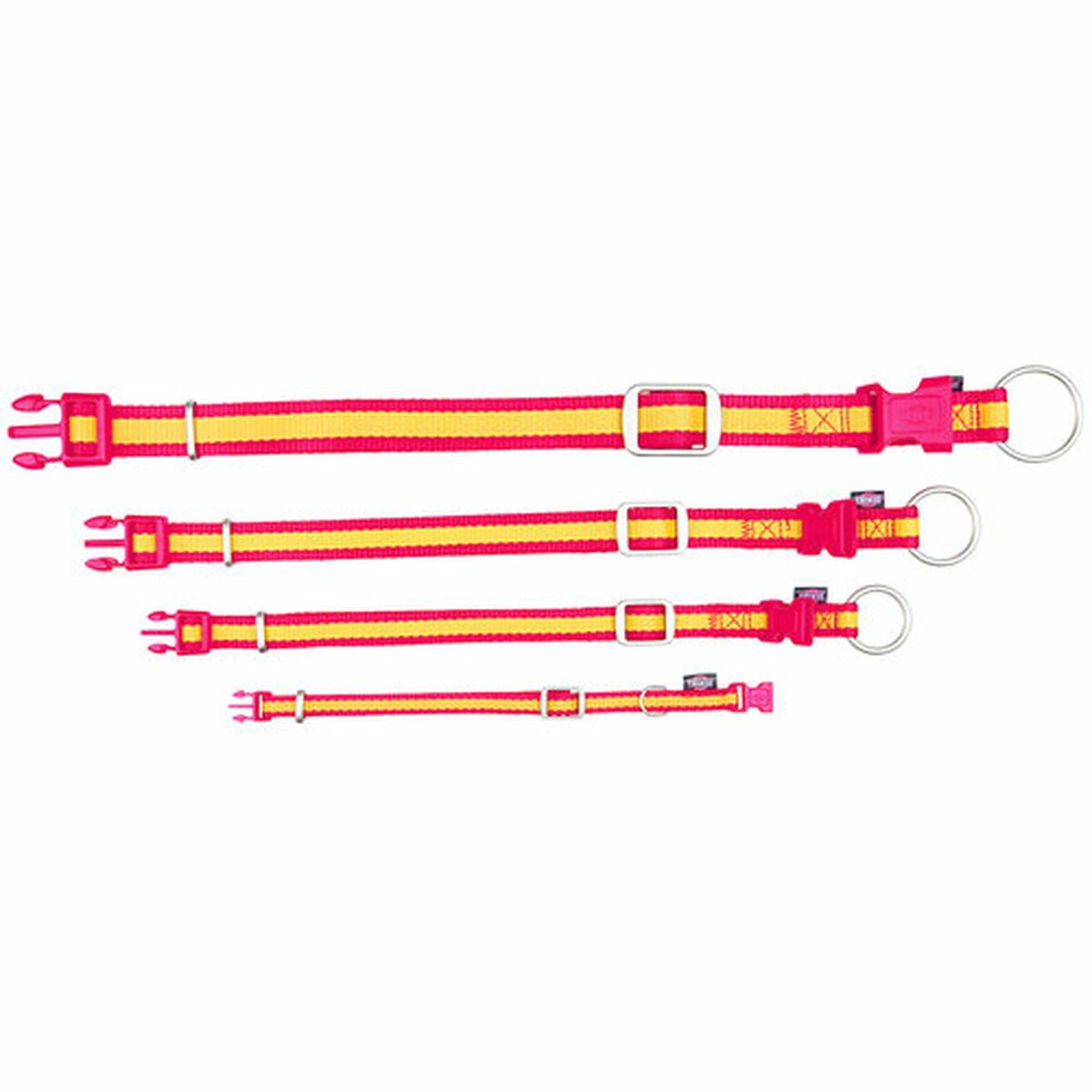 Collar para Perro Trixie Premium Amarillo Rojo L/XL 40-65 cm
