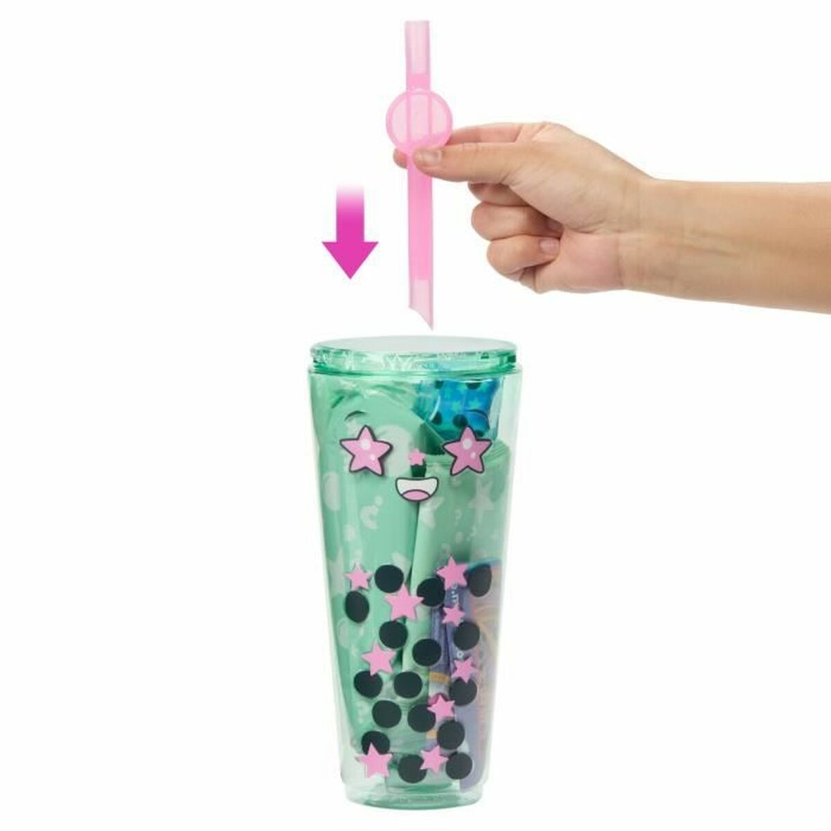 Muñeco Bebé con Accesorios Barbie Pop Reveal Scented Doll Bubble Tea Series
