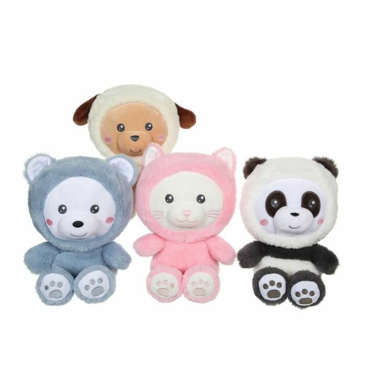 Peluche Gipsy Toys Hoody Pets Rosa Rose