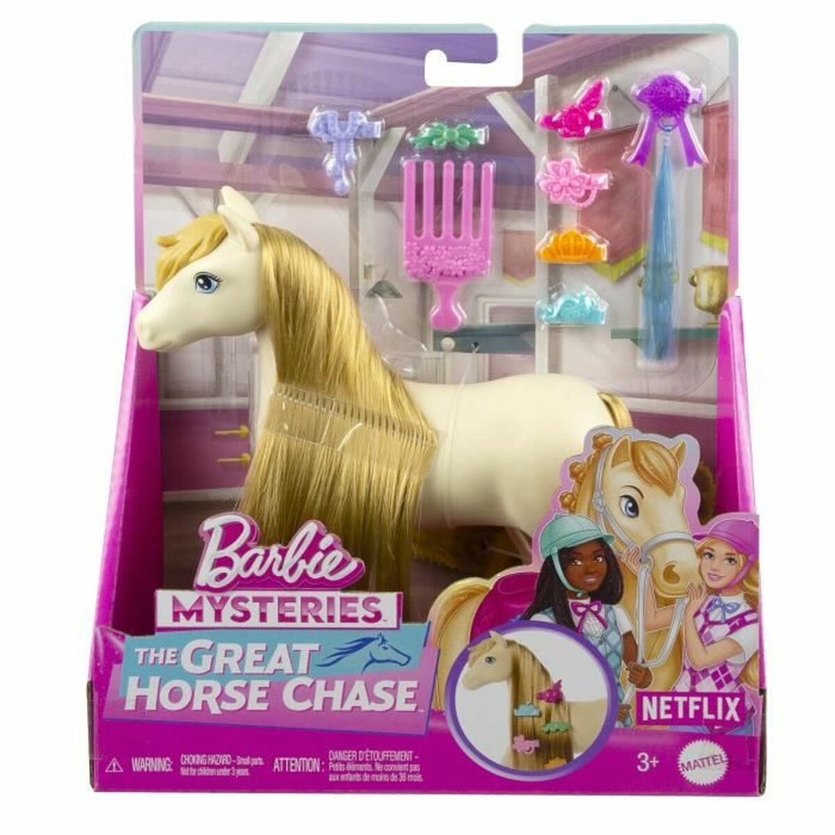 Muñeco Bebé con Accesorios Barbie Barbie Mysteries: The Great Horse Chase