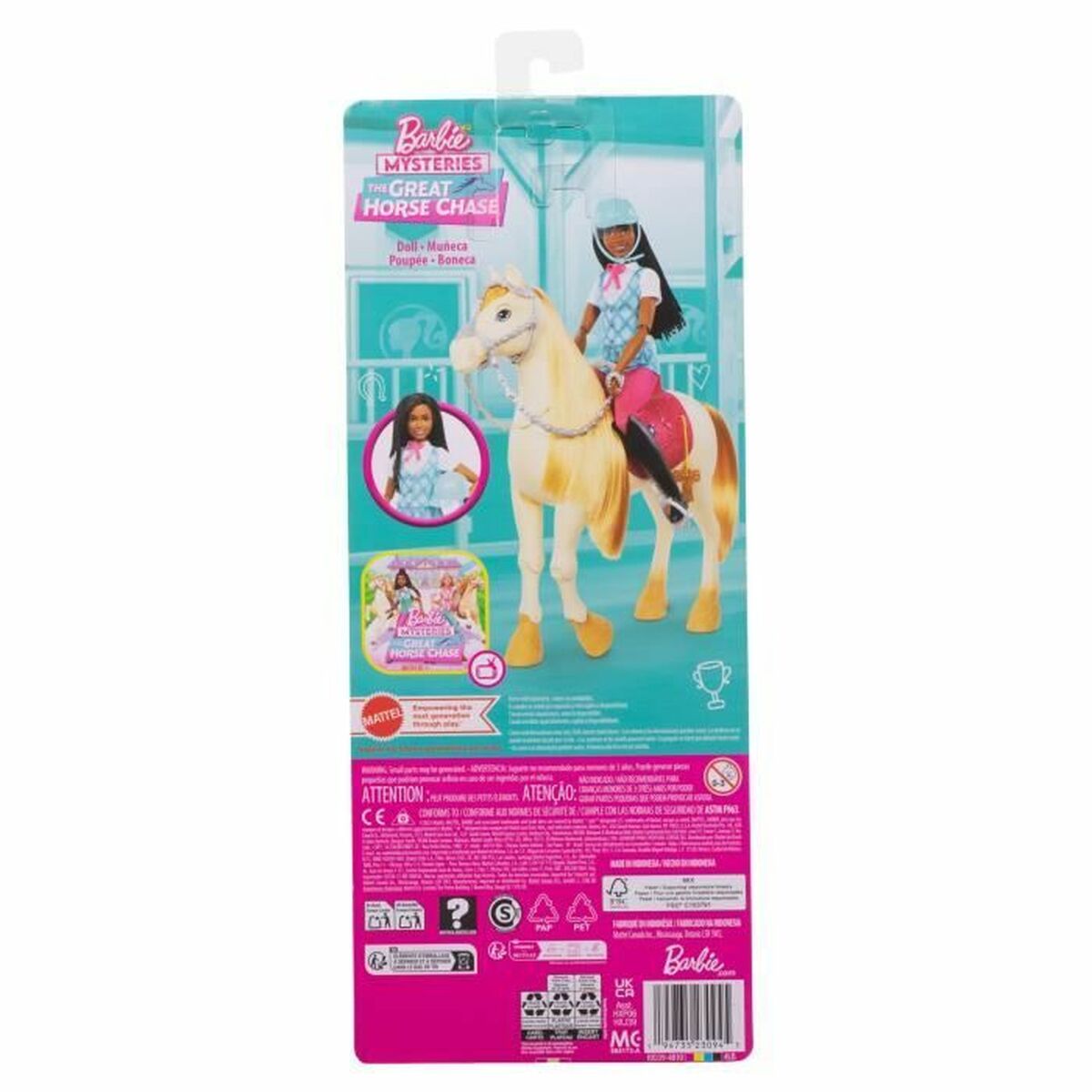 Muñeco Bebé con Accesorios Barbie Barbie Mysteries: The Great Horse Chase