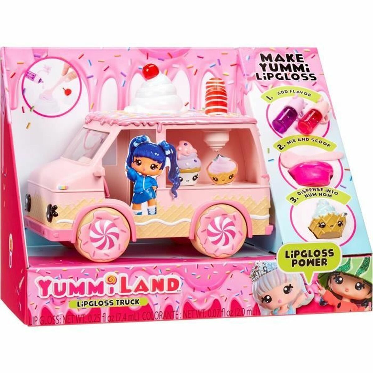 Muñeco Bebé con Accesorios LOL Surprise! Yummiland Gloss Truck