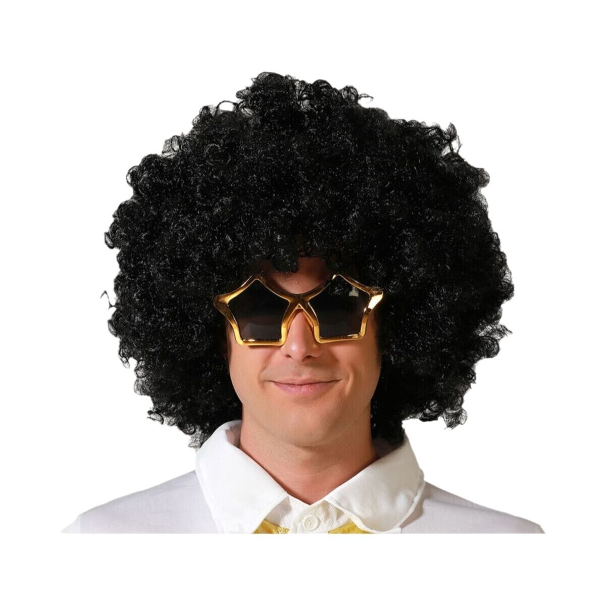 Peluca Negro Cabello afro