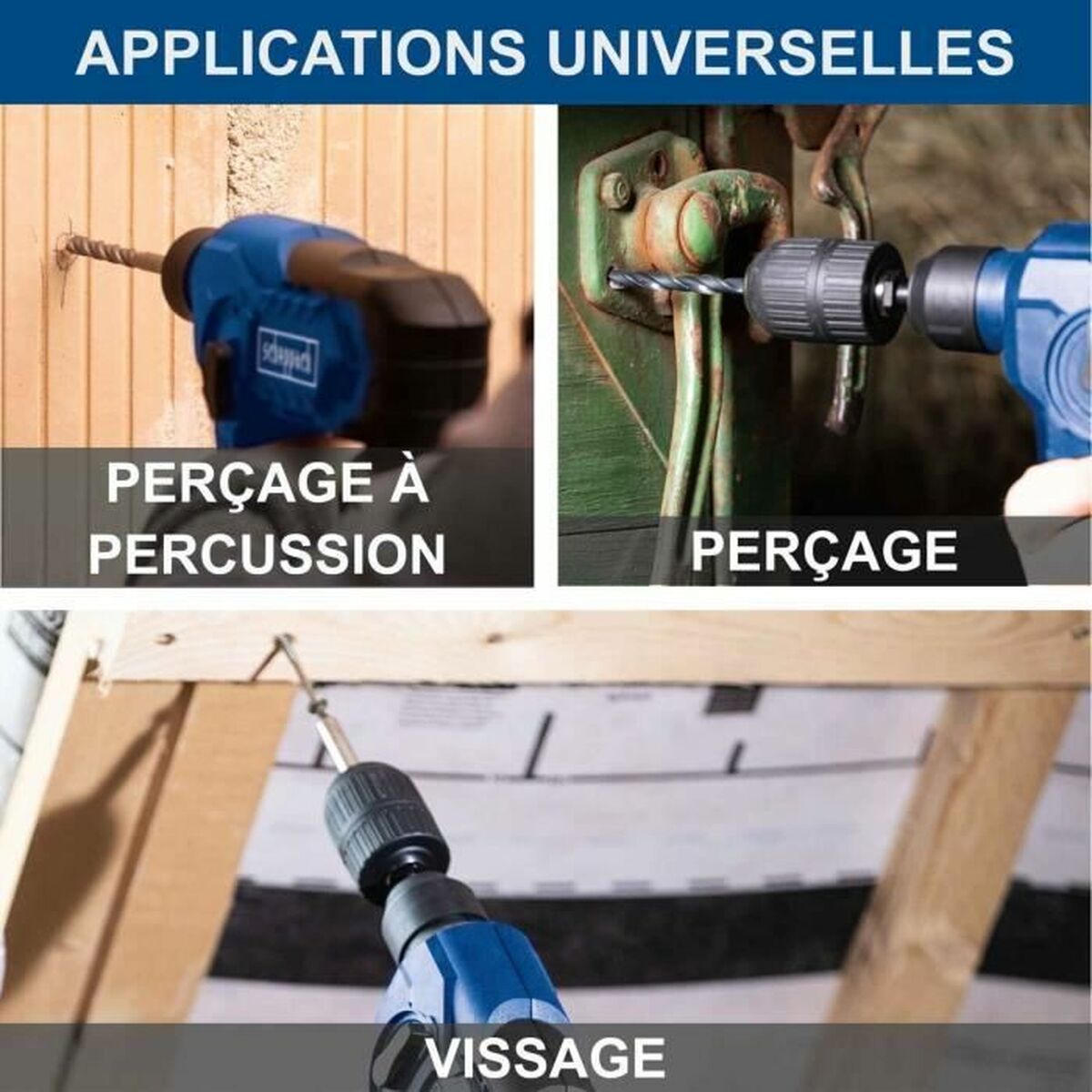 Atornillador eléctrico Scheppach C-RHD130-X