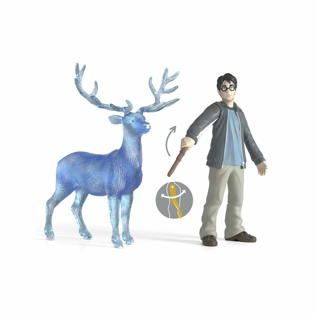 Figura de Acción Schleich Harry Potter Figurines and his Patronus