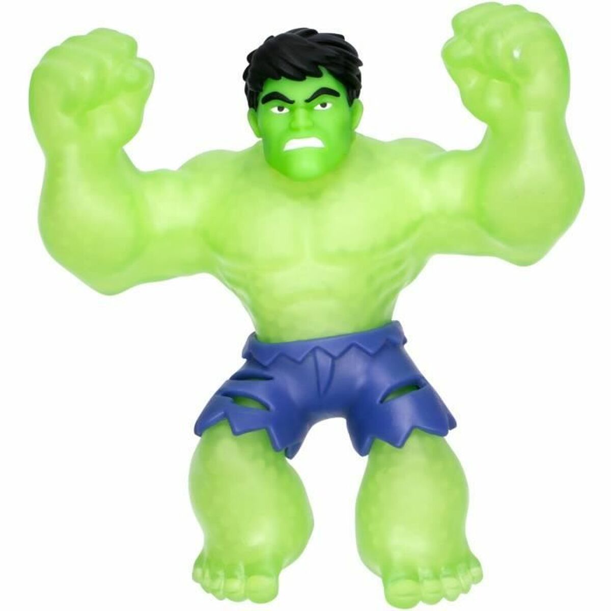 Figura de Acción Goo Jit Zu Hulk Glow Surge