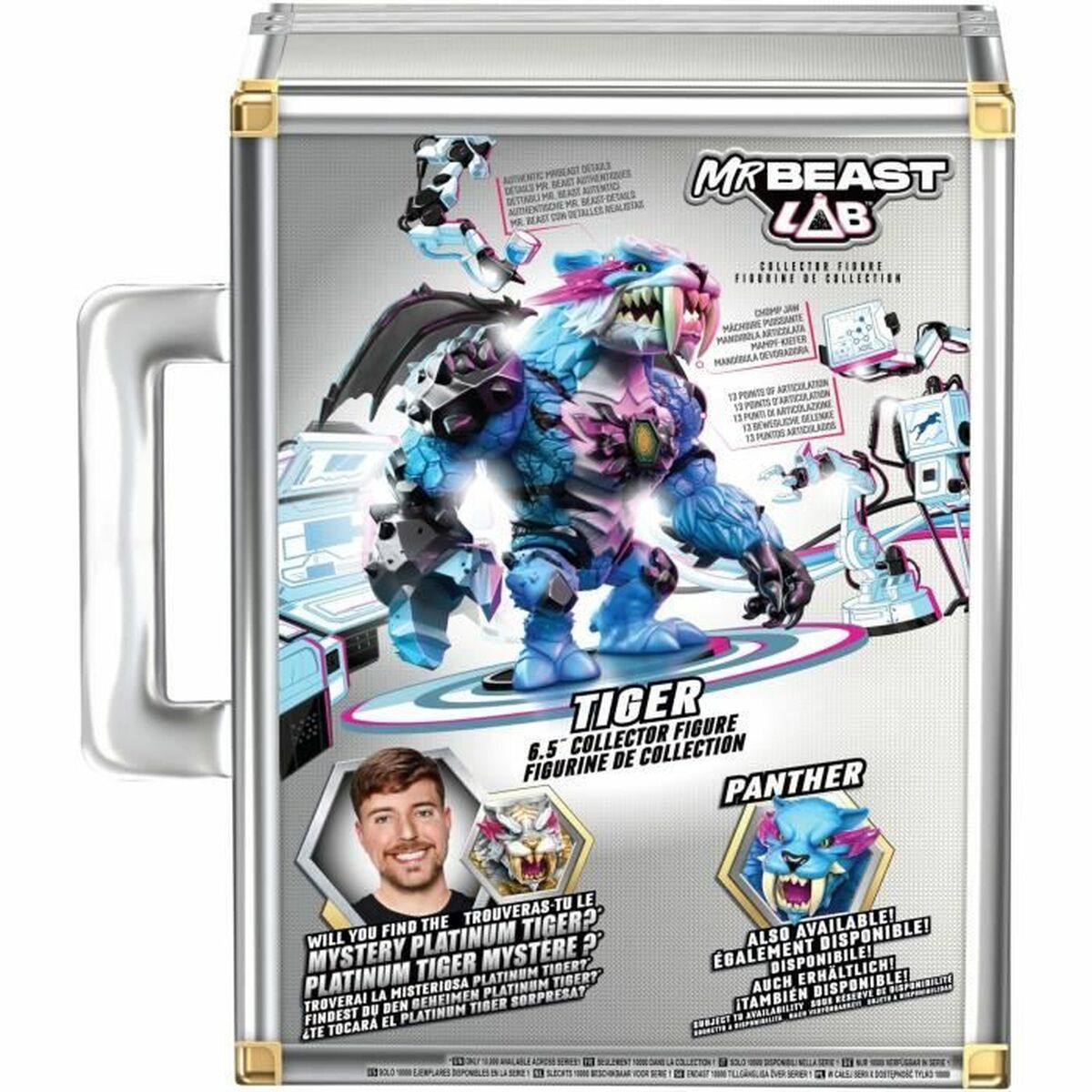 Figura de Acción Moose Toys Mr. Beast Lab Tiger