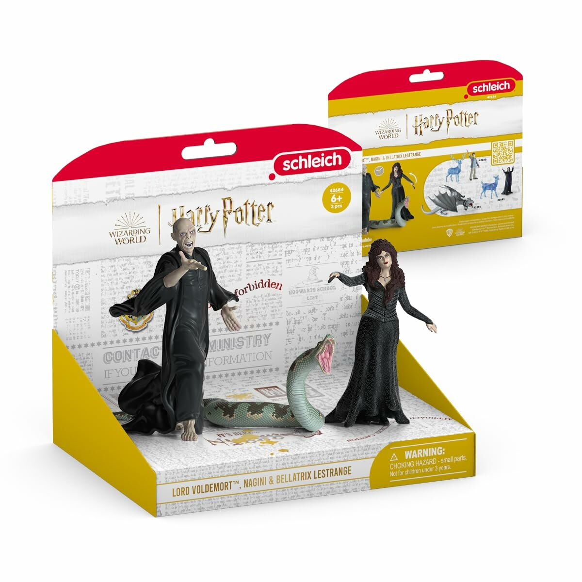 Figura de Acción Schleich Voldemort, Nagini and Bellatrix (3 Unidades)