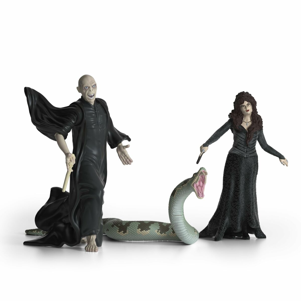 Figura de Acción Schleich Voldemort, Nagini and Bellatrix (3 Unidades)
