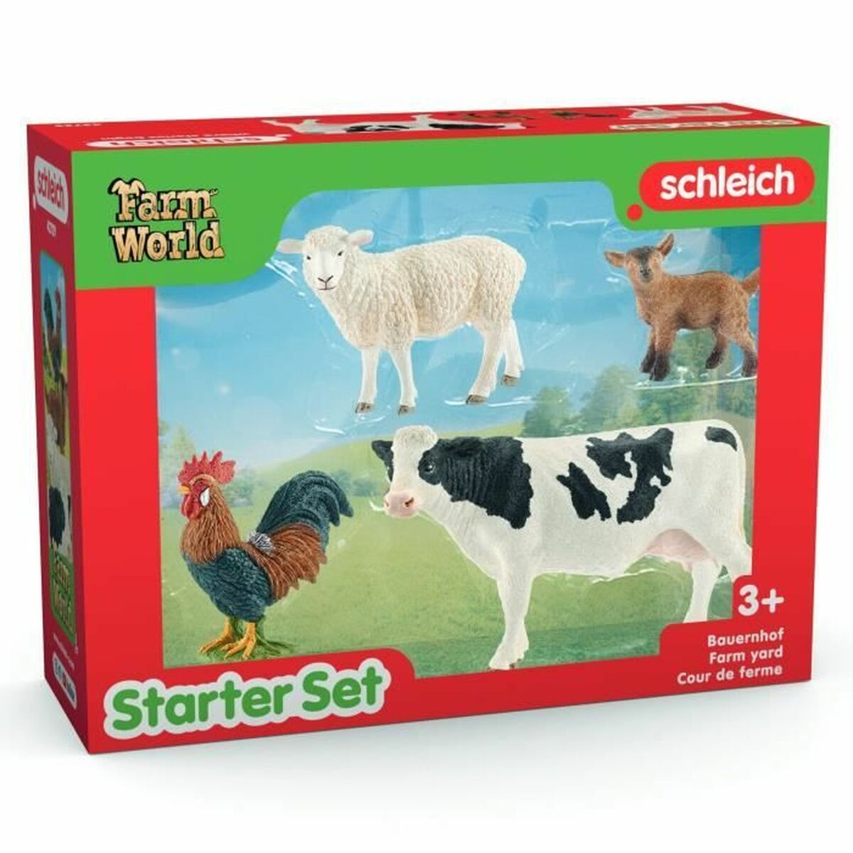Playset Schleich Farm World 6 Piezas 4 Piezas