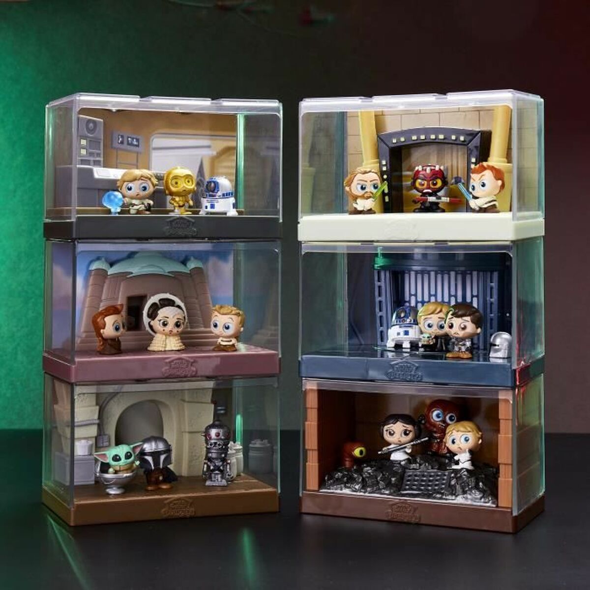 Set de Muñecos Star Wars Big Screen Movie Moment