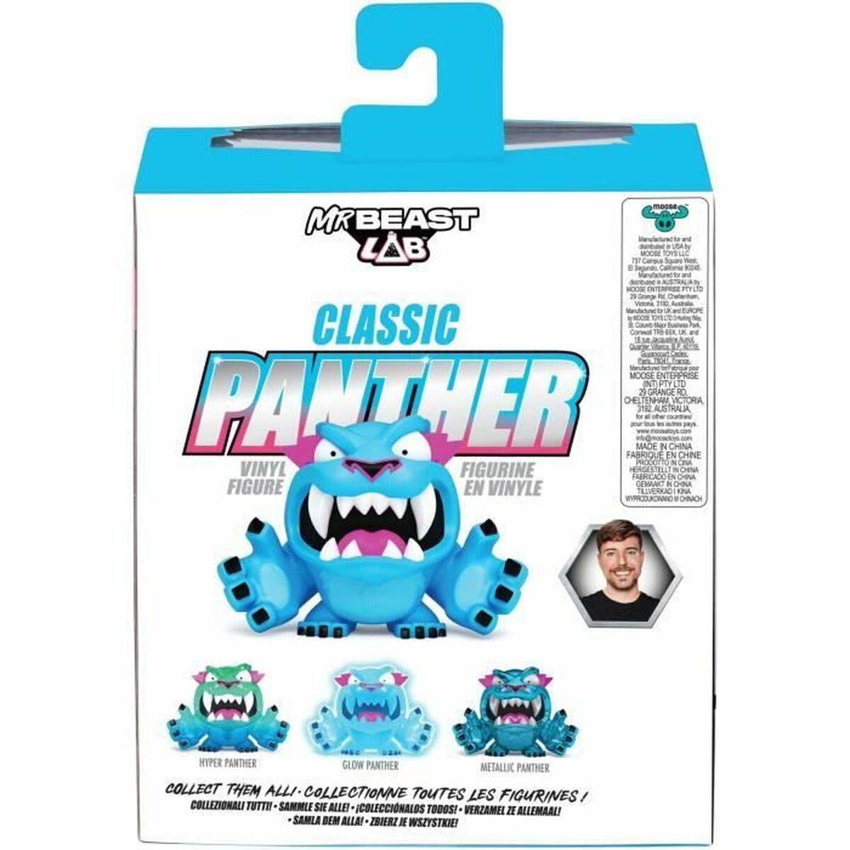 Figura de Acción Moose Toys Classic Panther Mr. Beast Lab