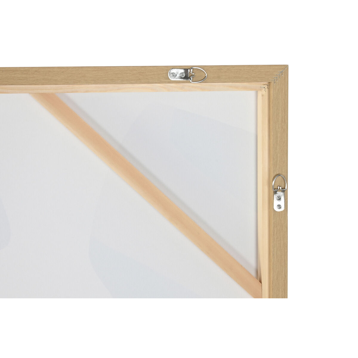 Lienzo Home ESPRIT Blanco Marrón Negro Beige Abstracto Urbano 100 x 4 x 140 cm (2 Unidades)