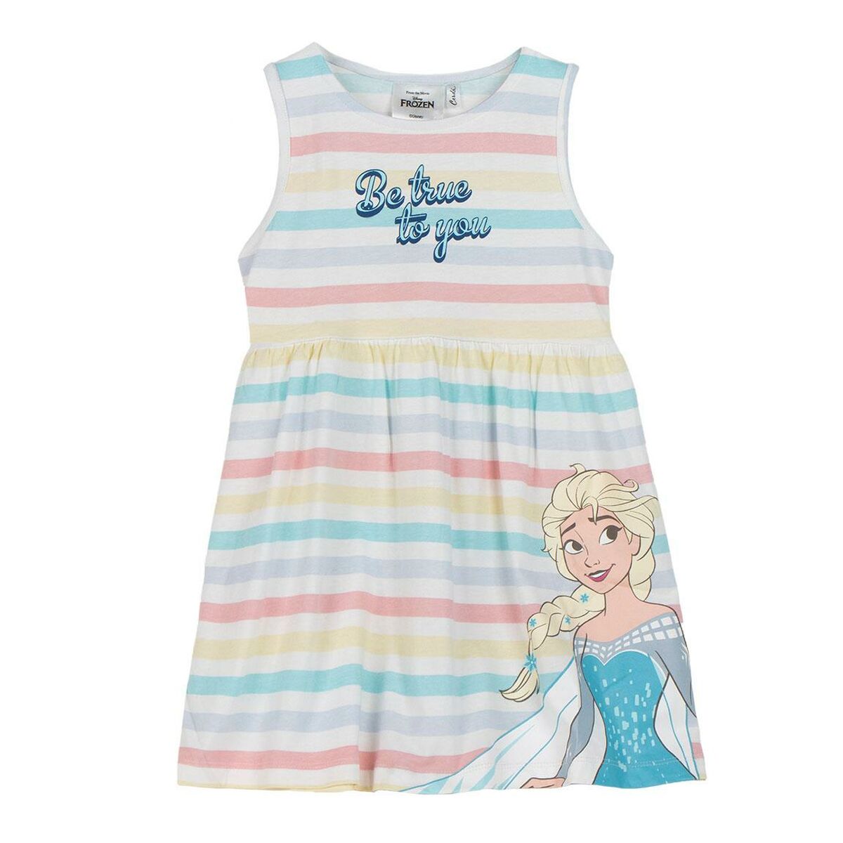 Vestido Frozen Multicolor