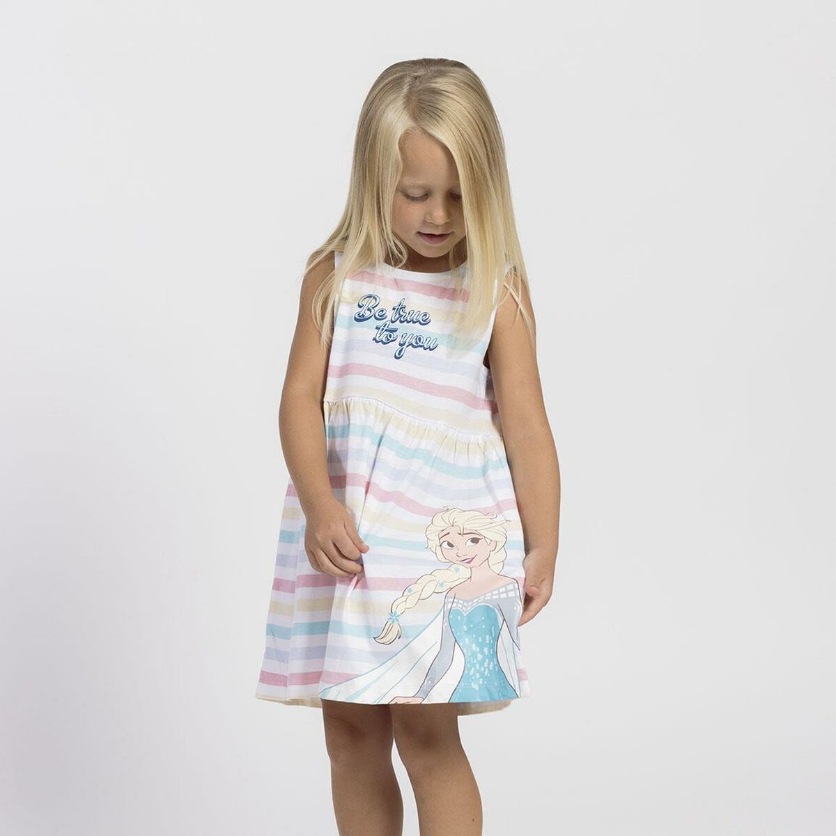 Vestido Frozen Multicolor