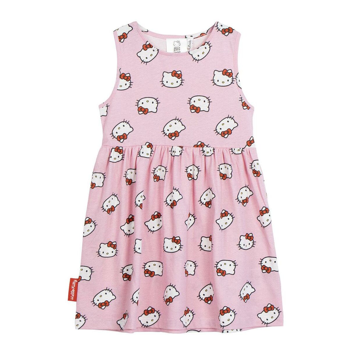Vestido Hello Kitty Rosa