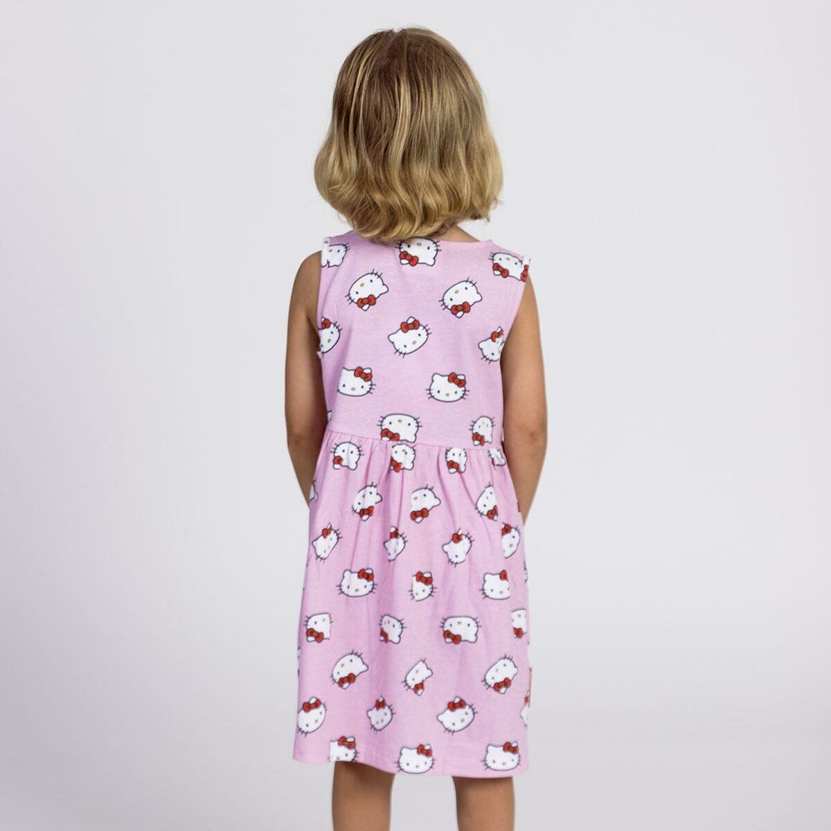 Vestido Hello Kitty Rosa