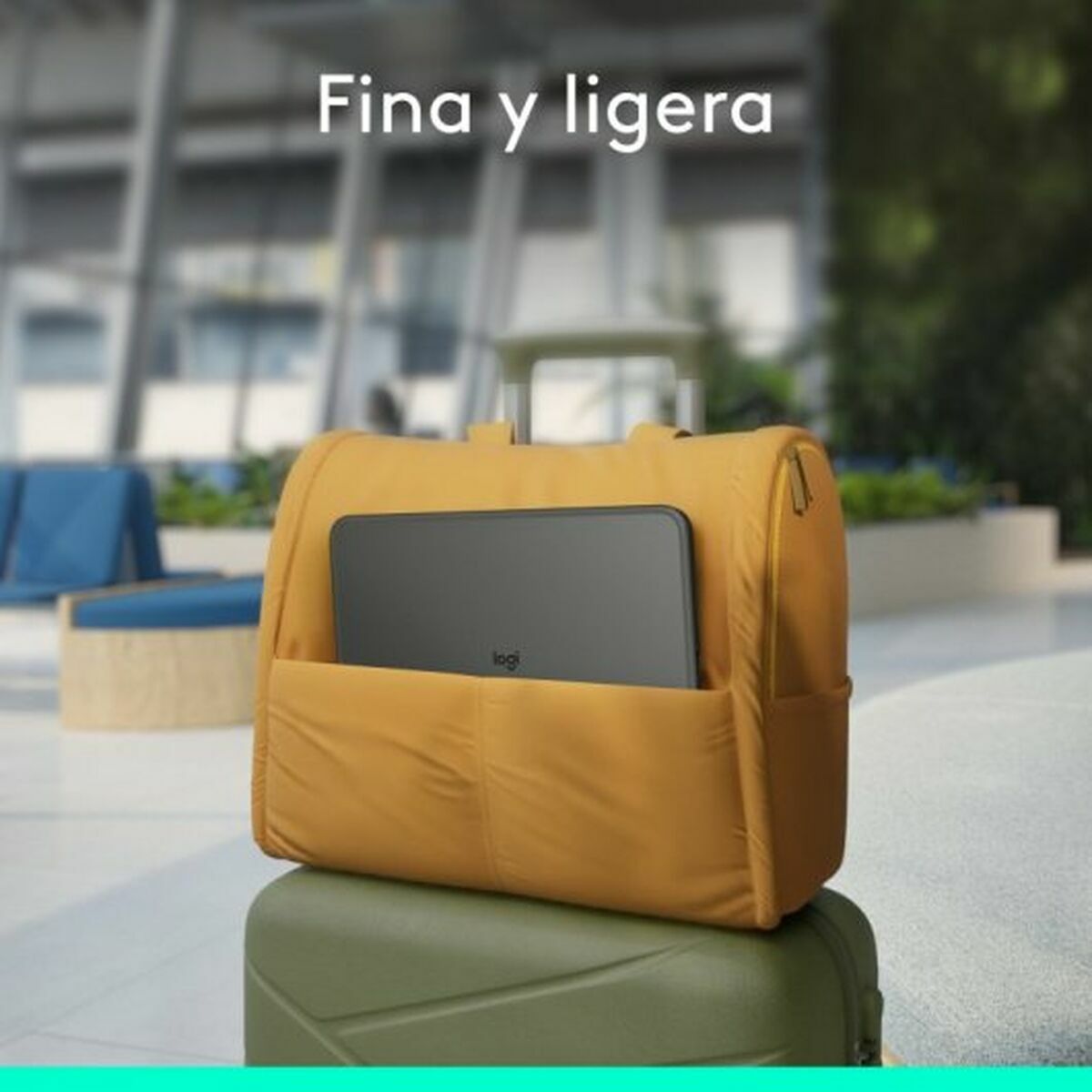 Funda para Tablet y Teclado Logitech 920-012772 Grafito QWERTY