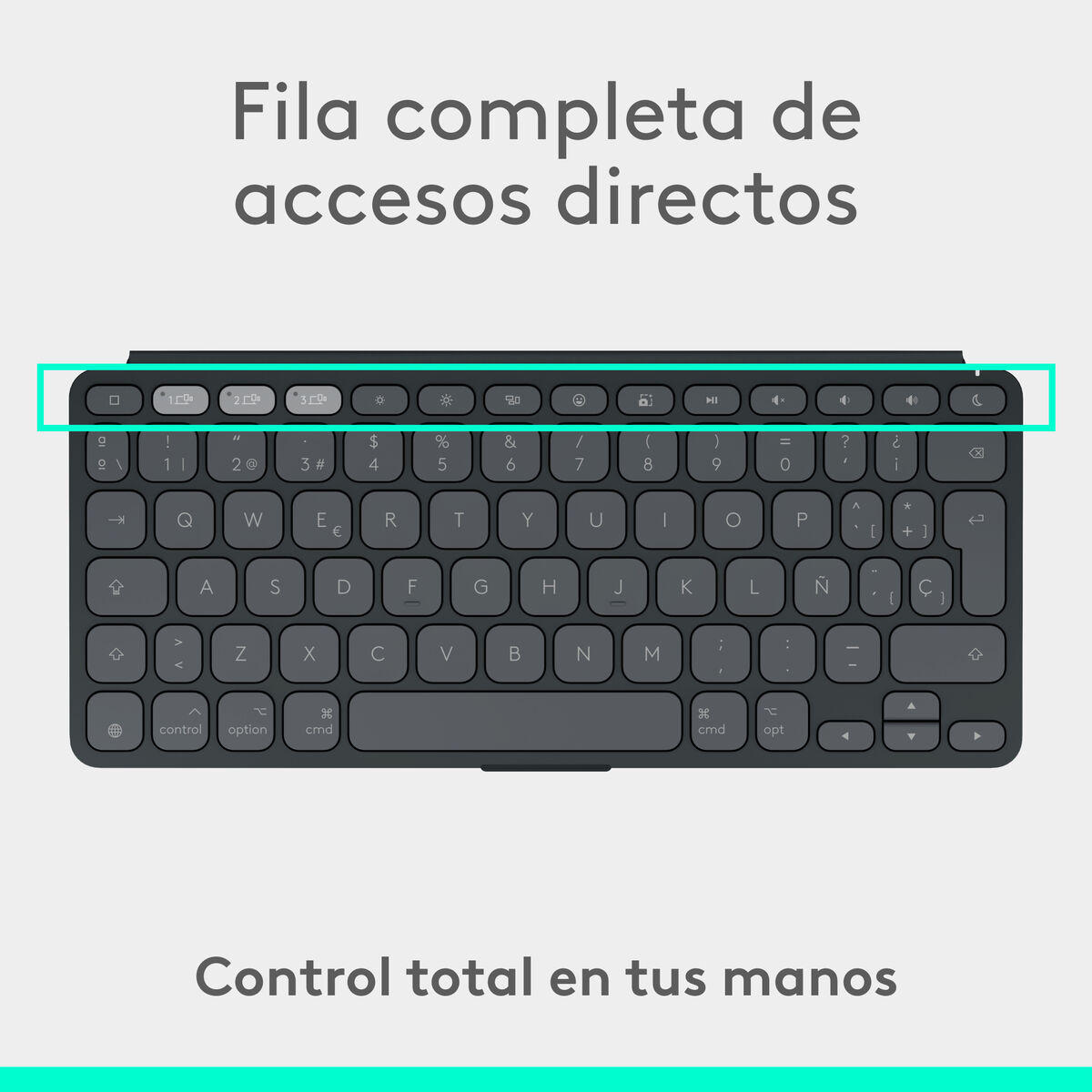 Teclado Bluetooth Logitech 920-013010 Grafito