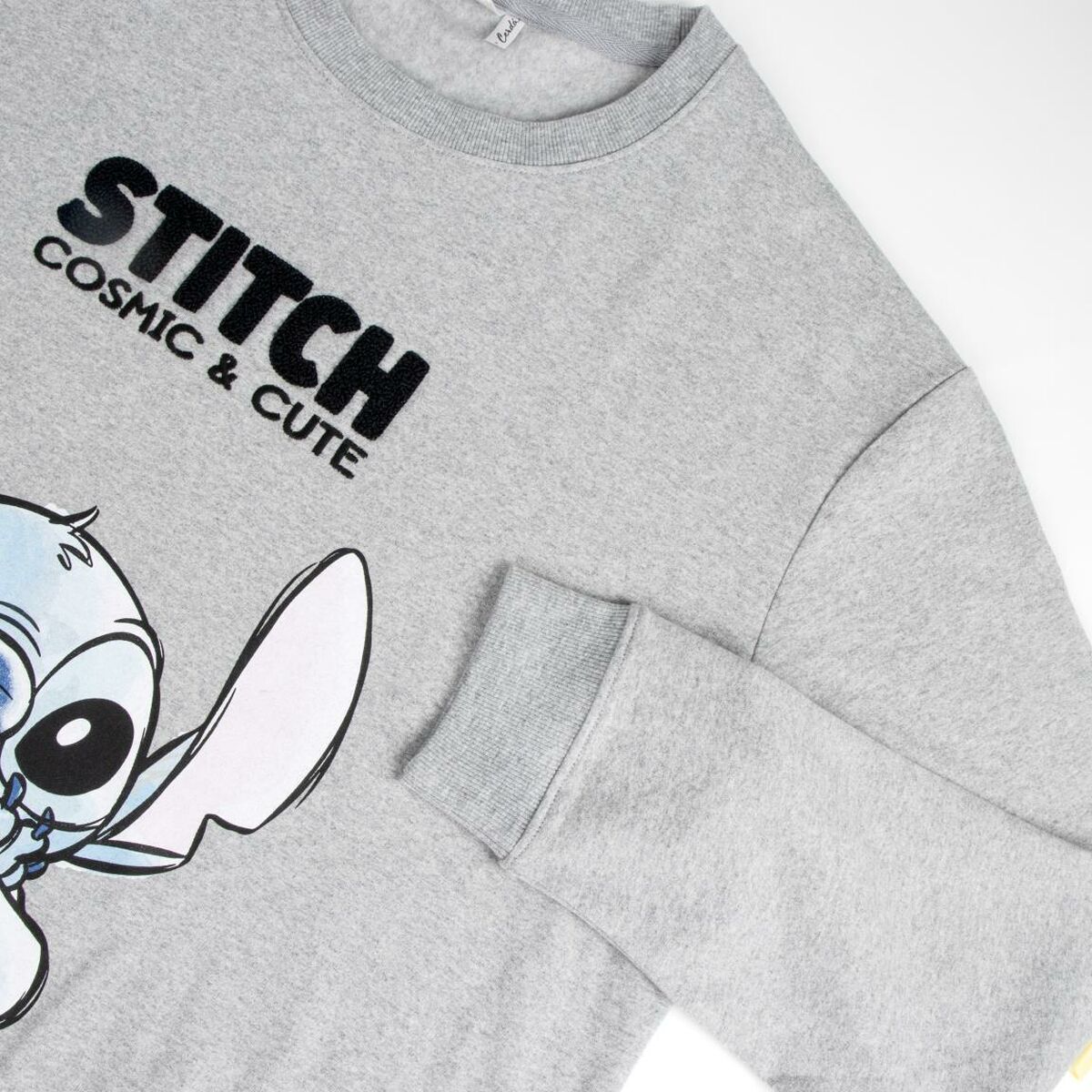 Sudadera sin Capucha Mujer Stitch