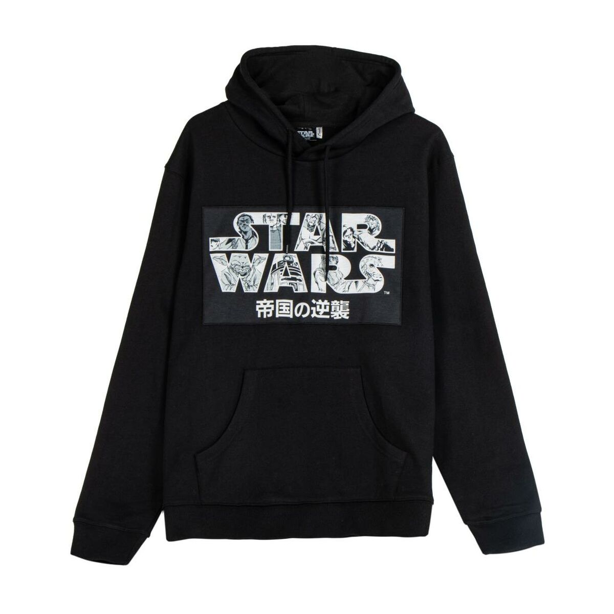 Sudadera con Capucha Hombre Star Wars Negro