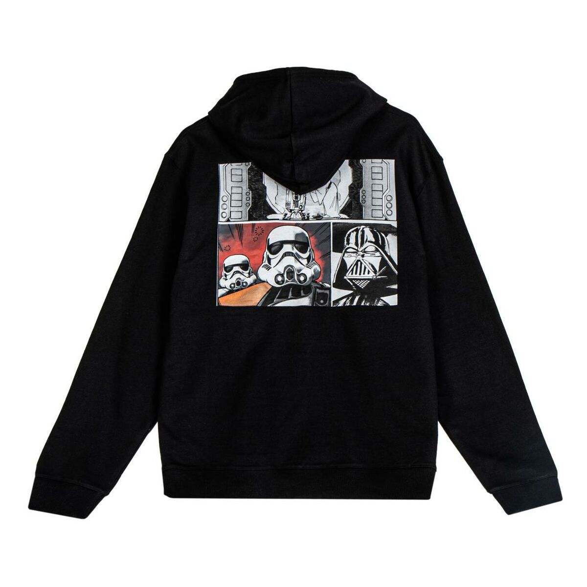 Sudadera con Capucha Hombre Star Wars Negro