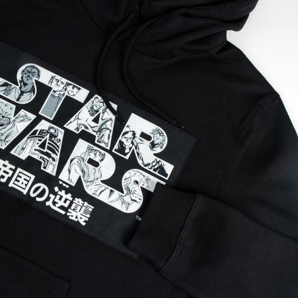 Sudadera con Capucha Hombre Star Wars Negro