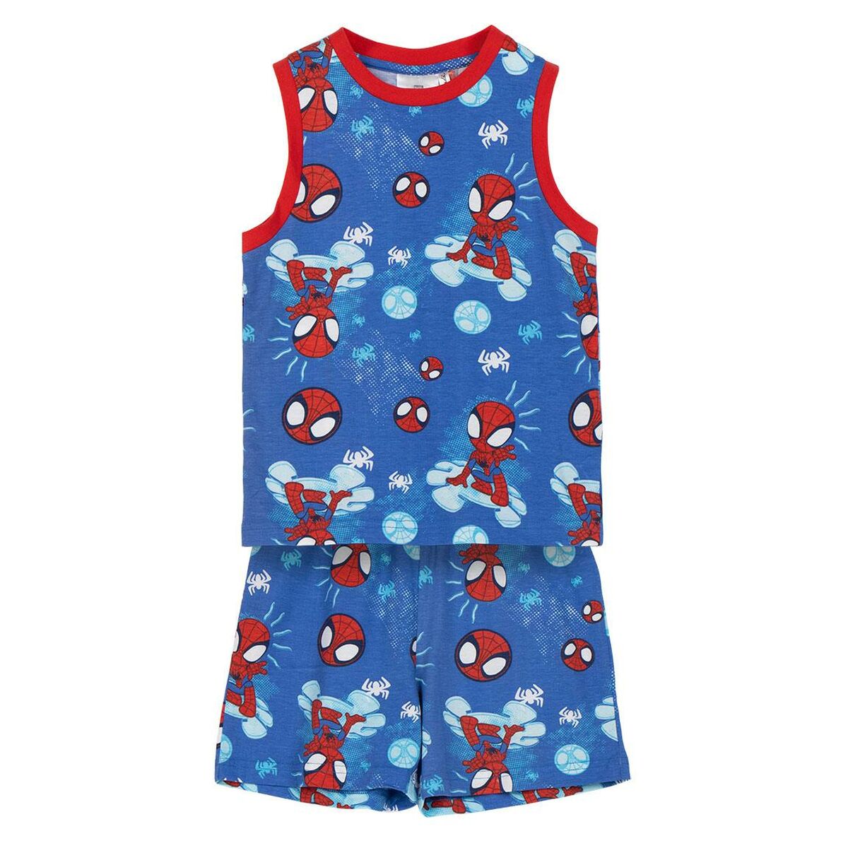 Pijama Infantil Spidey Azul