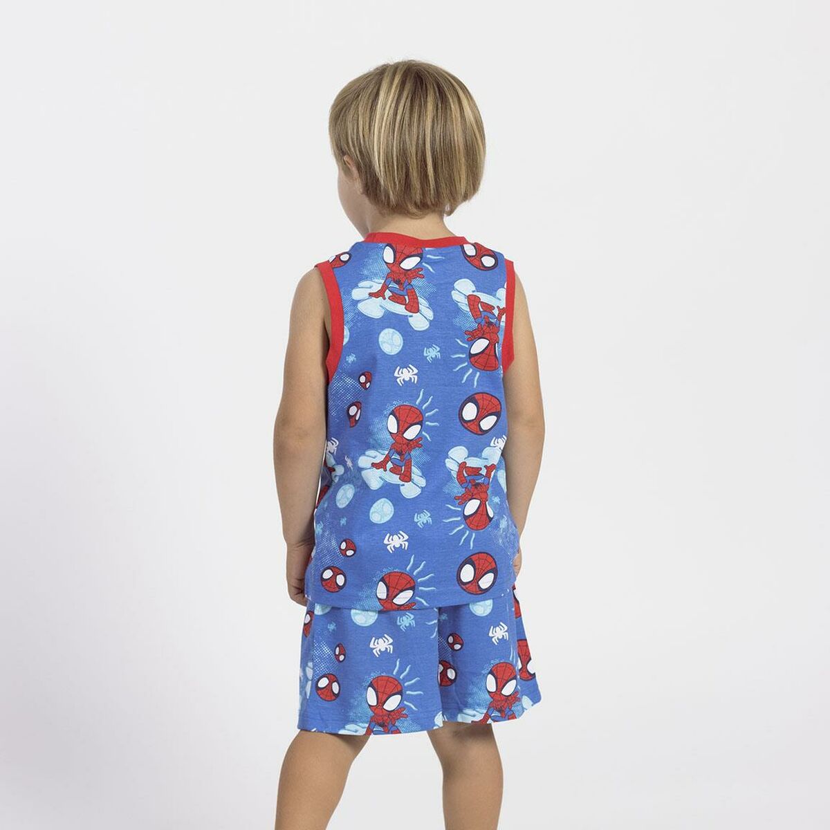 Pijama Infantil Spidey Azul