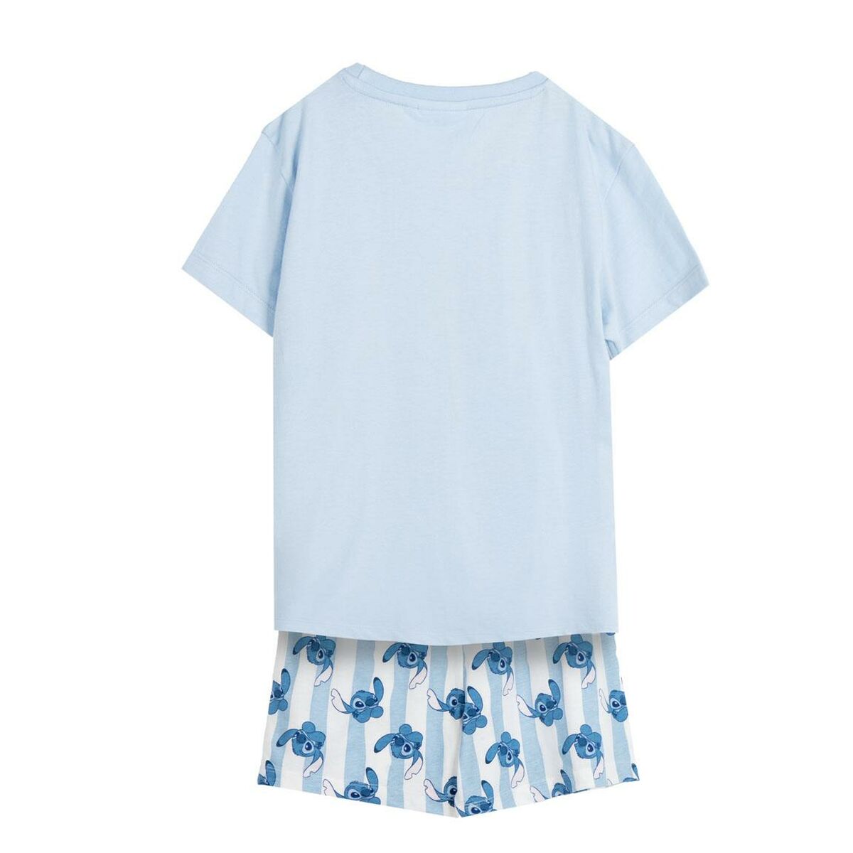 Pijama de Verano Stitch Azul