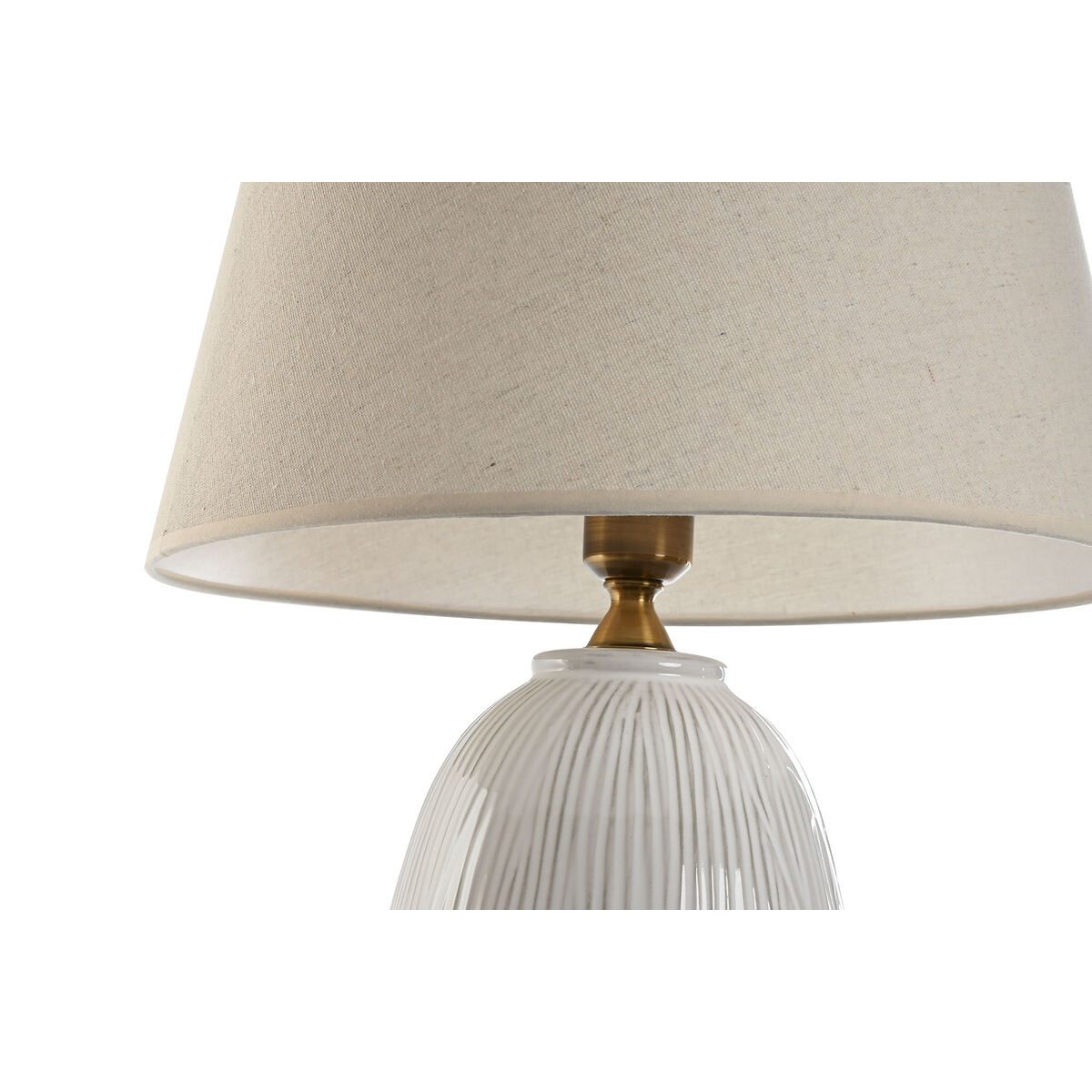 Lámpara de mesa Home ESPRIT Blanco 50 W 220 V