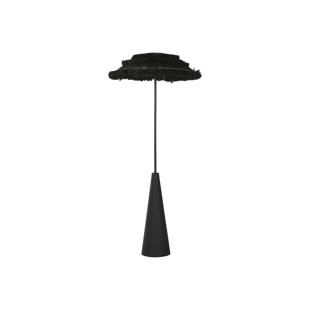 Lámpara de Pie Home ESPRIT Negro 80 x 80 x 171 cm
