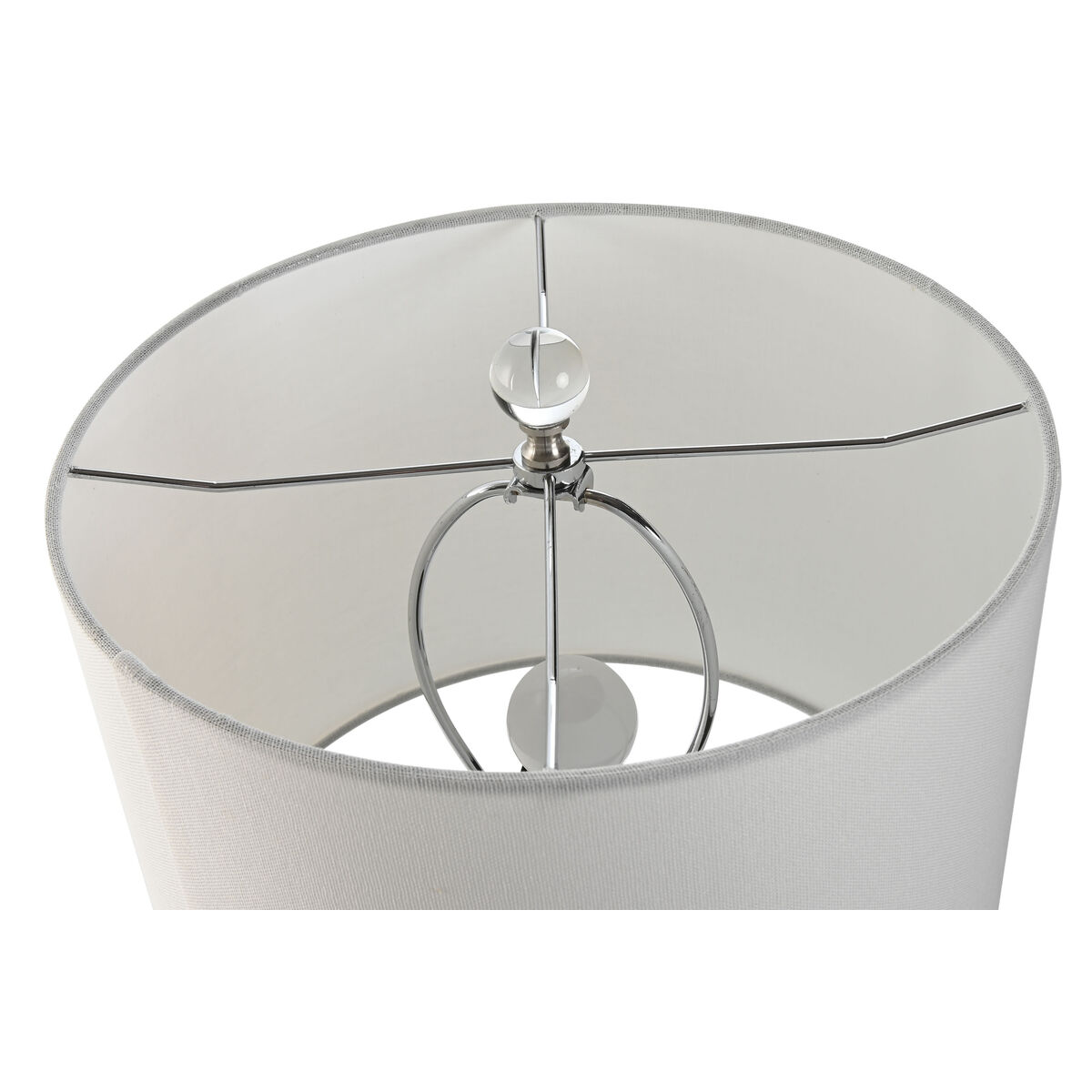 Lámpara de mesa Home ESPRIT Blanco Azul cielo 50 W 220 V
