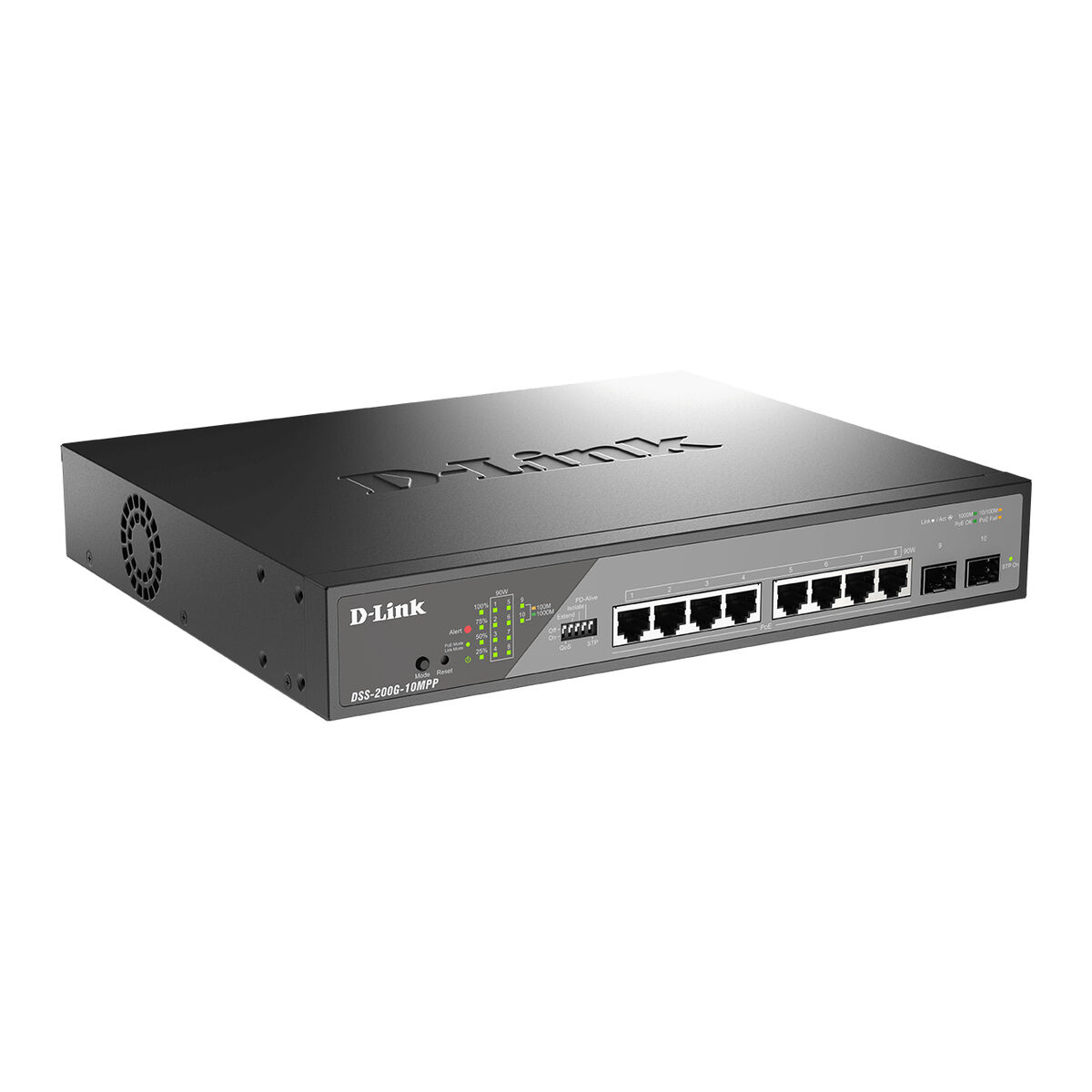 Switch D-Link DSS-200G-10MP/E