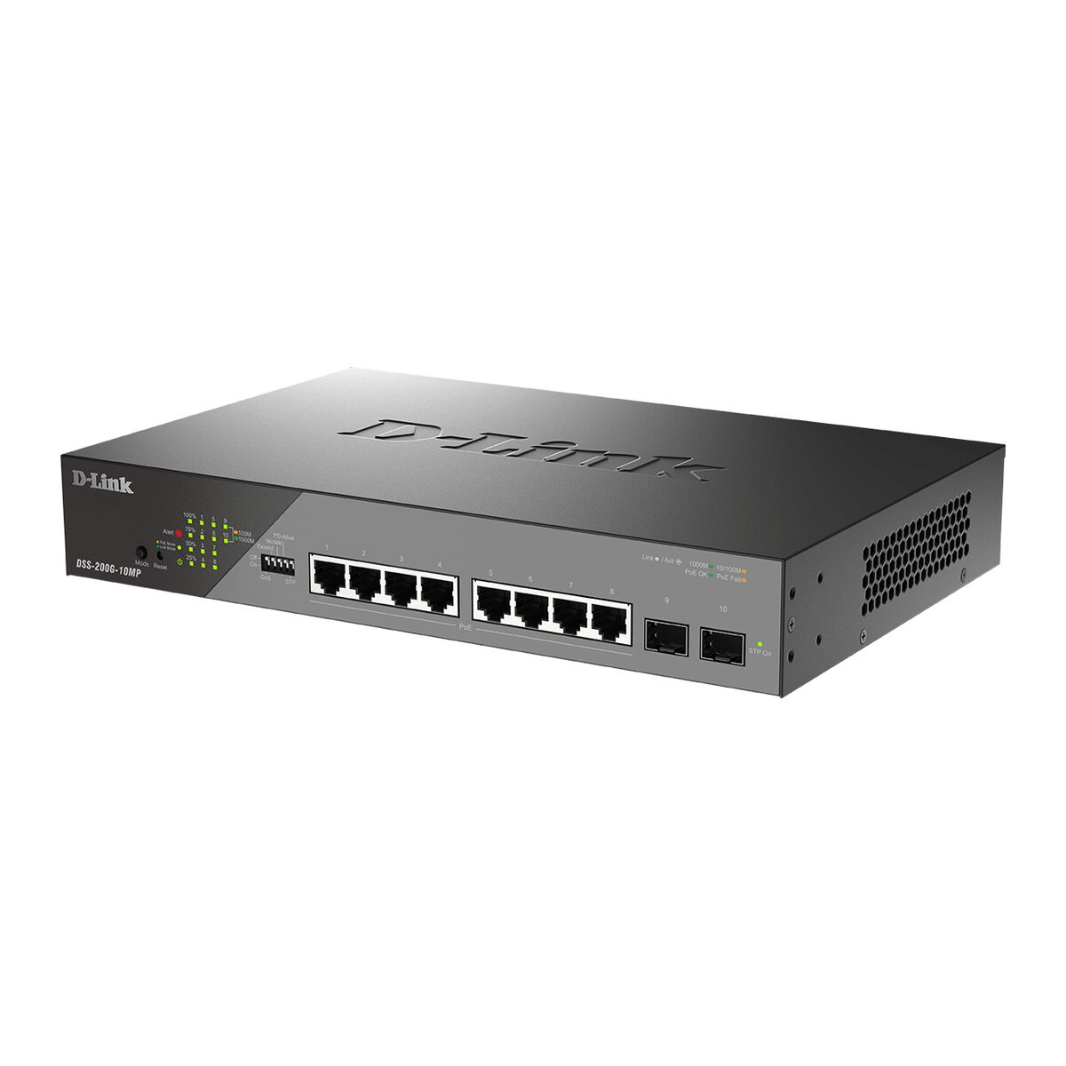 Switch D-Link DSS-200G-10MP/E